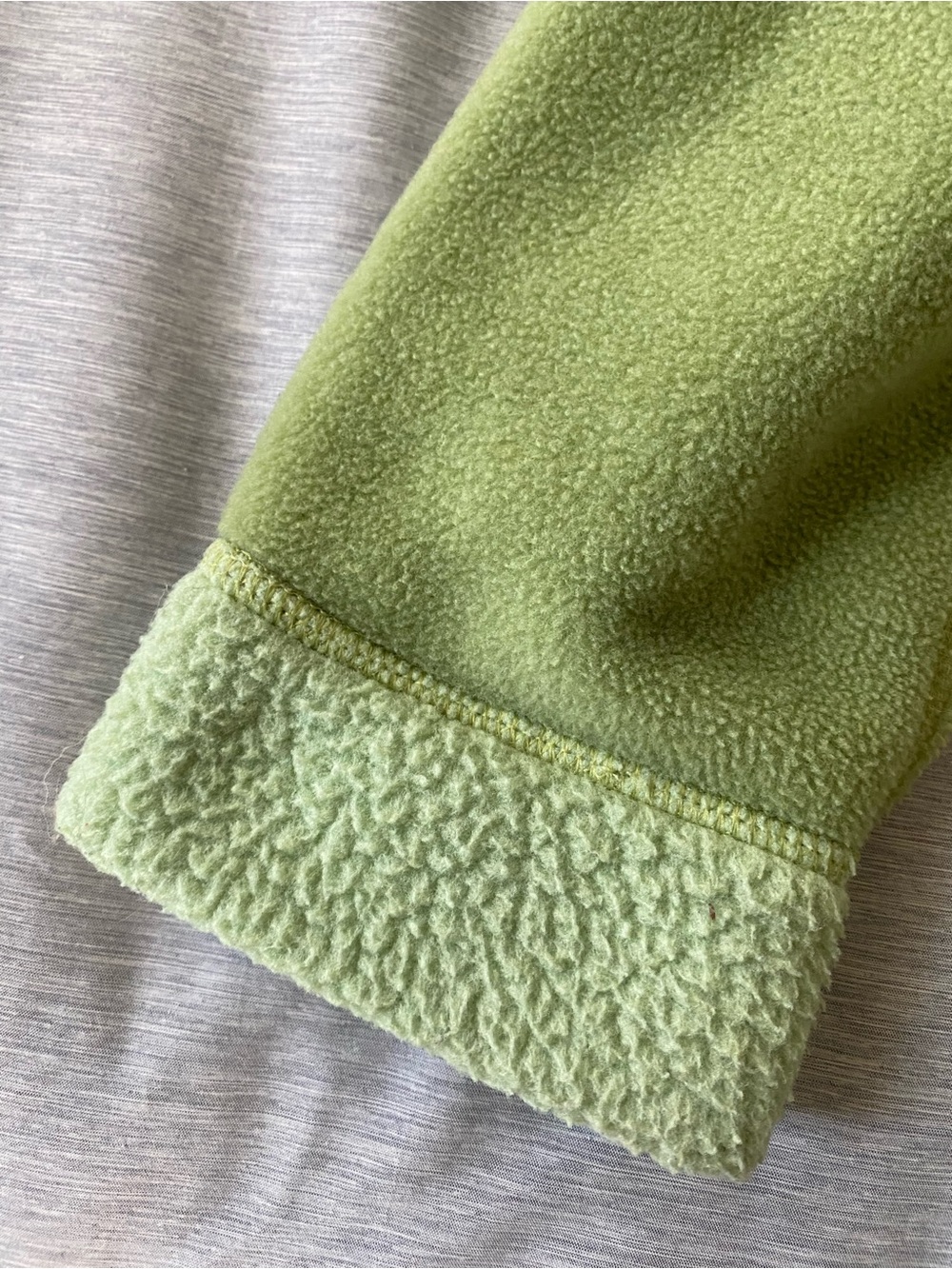 Vintage Patagonia Women’s Synchilla Arctic Fleece Jacket Size M Color Green - Picture 5 of 11